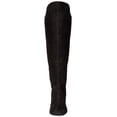 thumbnail image 2 of Nine West Womens Kerianna Fabric Closed Toe Over Knee, Black Suede, Size 8.5, 2 of 5