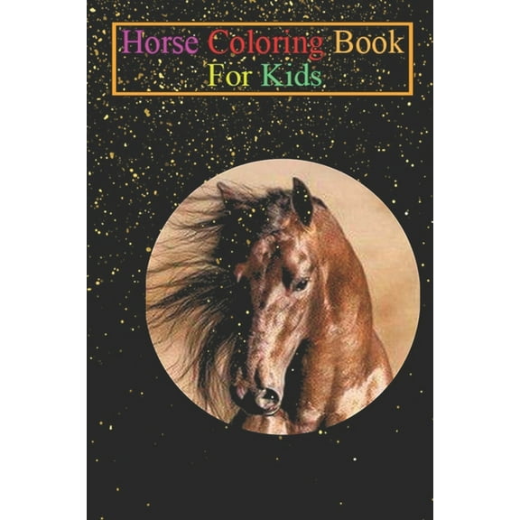 Horse Coloring Book For Kids : horse shirt Animal Coloring Book - For Kids Aged 3-8 (Fun Activities Books) (Paperback)