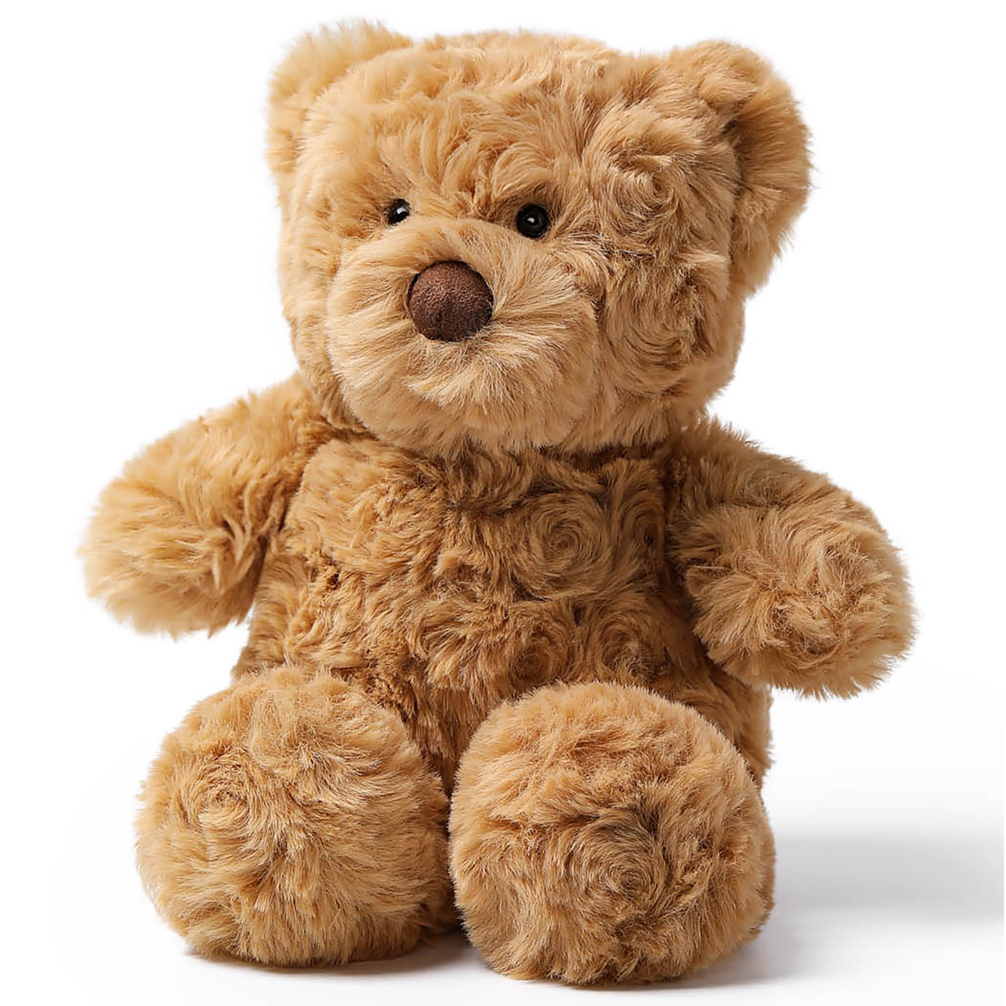 McHugs: Forest Series - Betty Bear - 7" Brown Fuzzy Stuffed Animal Plush, Soft Weighted Cuddle Toy, Cozy Comfort Play-Nap Companion, Baby-Toddler-Kids