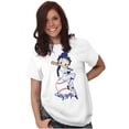 thumbnail image 4 of Betty Boop Athletic Baseball Player Short Sleeve Women's Graphic Tee Brisco Brands S, 4 of 6