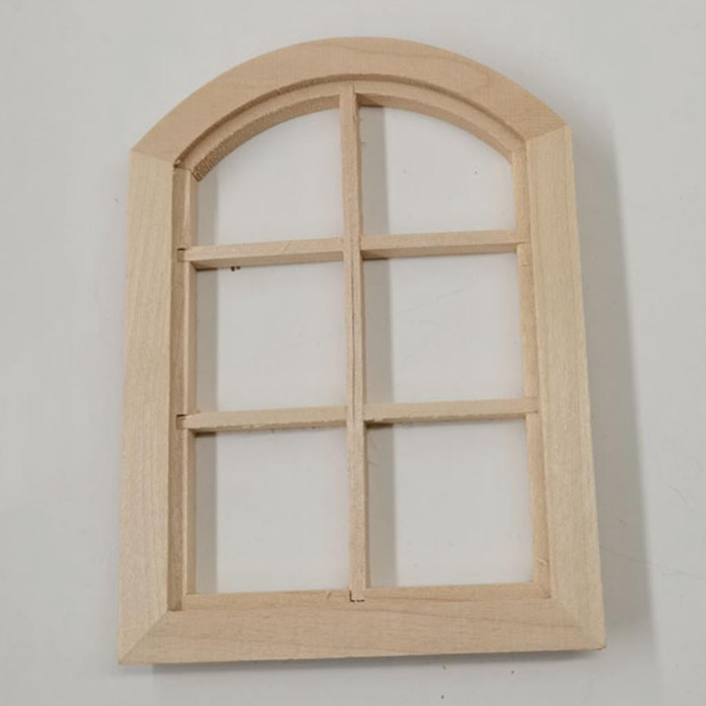 Ventanas Para Casas De Muñecas 20 Pzas Marco Ventana Madera Miniatura 7x7cm Decoraci N Casitas Maquetas 463842