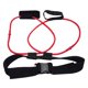 thumbnail image 3 of Banda de látex premium para glúteos, 10-40 libras, cinturón de resistencia, tubo para ejercicio de glúteos 20 libras rojas, 3 of 9