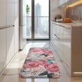 thumbnail image 4 of Pioneer Flower Floral Print Pattern Kitchen Rug Mat,Kitchen Runner Rugs Non Skid Washable,Decorative Kitchen Floor Mats for Kitchen,Sink,Laundry,17"x47.2", 4 of 7
