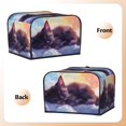 thumbnail image 3 of Fotbe Colorful Cloud Sleeping Cat for Four Slice Toaster Cover, Fingerprint Protector, Super Soft Appliance Cover And Dust Cover,Bread Dust Cover & Fingerprint Protection, 3 of 7