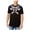 black, variant on Hudson Mens Embroidered Basic T-Shirt, Black, Small