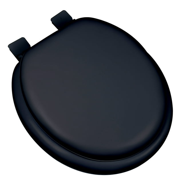 BathDecor Premium Soft Round Toilet Seat with a Closed Front