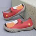 thumbnail image 6 of Mostsola Sneakers for Women Comfortable Soft Sole Walking Shoes Mesh Print Slip on Sock Shoes, 6 of 6
