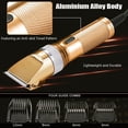 thumbnail image 3 of Heavy Duty Pet Grooming Clippers with 36V Motor for Thick Coats, Professional Electric Hair Trimmers for Dogs Horses Livestock (Gold), 3 of 6