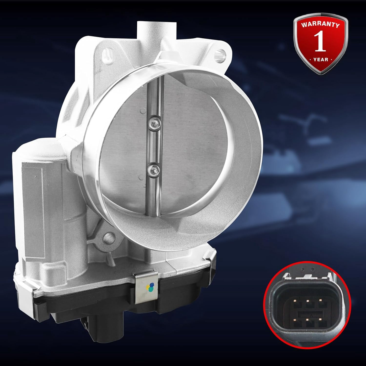 MACAX Electronic Throttle Body Assembly S20008 Compatible with Chevrolet GMC Cadillac Buick Silverado Suburban Express Avalanche Tahoe Sierra Yukon - 4.8 5.3 6.0 6.2L Replaces 12679524 12572658