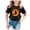 Black, variant on Shirts Kids Toddler Pumpkin Face Skeleton Cotton Tshirt Clothes (White, 4-5 Years)