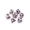 thumbnail image 1 of Jeu de 7 dés Polyédrique, Lavande Ancienne, 1 of 1