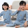 thumbnail image 3 of Conjunto de pijama de Halloween para niños, dinosaurio, unicornio, Navidad, ropa de dormir de invierno, 3 of 4
