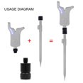thumbnail image 5 of Adaptador Liberación Rápida Metal Carpa Pesca Mordedura Alarma Rod Conector, 5 of 5
