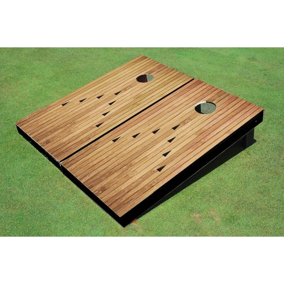 Bowling Alley Theme Cornhole Boards