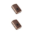thumbnail image 4 of Speravity Estuche de cuero para llave de 3 botones para automóvil Protector de cubierta para llaves de vehículo Automóvil Type2 NO2, 4 of 6