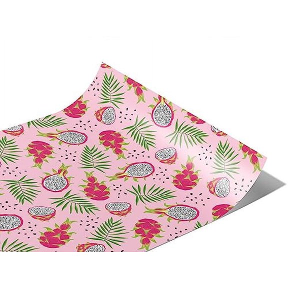 Rwraps Dragon Fruit Strawberry Pears Matte Vinyl Film Wrap 59in x 13ft Vinyl Vehicle Car Film Sheet