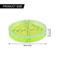 thumbnail image 4 of 1Pc Precisionbubble Level Degree Mark Round Circular Measuring Kit Environmental Bulls Eye Horizontal Leveler, 4 of 8