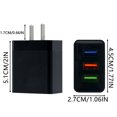 thumbnail image 2 of Adaptateur de Voyage USB - Tension Globale, Reconnaissance Automatique, Charge Rapide, Protection contre la Surchauffe, pour iPhone/iPad, 2 of 3