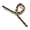 Black, variant on QinGoo Large Cross Metal Hair Claw Clip for Women Non-Slip Thick Long Hair Accessor, 1 Count, 4.5 Inch, Coffee
