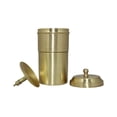 thumbnail image 5 of Coffee Filter with DABARA Set / Brass Coffee Filter with Daabara Set and Spoon - Matt Finish - 250 ML, 5 of 5