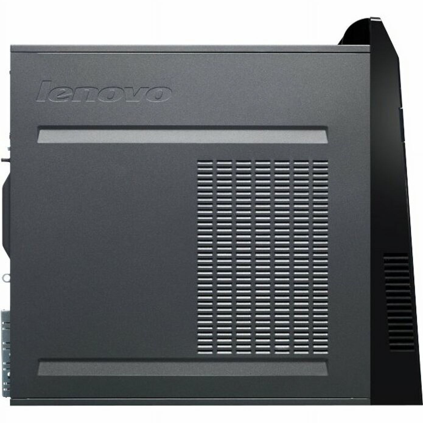 Lenovo ThinkCentre Desktop Tower Computer, Intel Core i3 i3-4130, 4GB RAM, 500GB HD, DVD Writer, Windows 7 Professional, 10B00006US - image 5 of 7