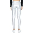 thumbnail image 4 of American Apparel Women's Metallic Legging, Silver, X-Small, 4 of 6