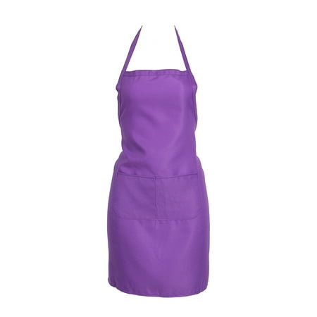 

wdehow Unisex Dirty Resistant Pinafore Monochrome Waterproof Slim Fit Apron