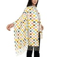 thumbnail image 4 of Kdxio Colorful Checkered 1 Women's Scarf Womens Winter Scarf, Fashion Scarfs for Women, Shawls and Wraps, Long Blanket Scarf, 4 of 8