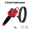 thumbnail image 3 of Endoscope Industrial Endoscope 2.4 Inch Screen Inspection HD Handheld Endoscope Waterproof Wide Viewing Angle for Car, Air Conditioner, Engine Checking 5 Meters, 3 of 7