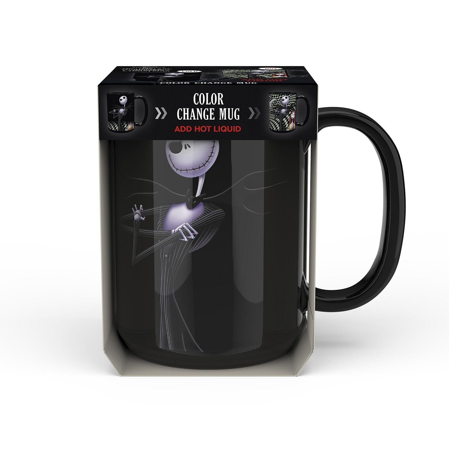 Zak Designs L'Étrange Noël de Monsieur Jack Tasse à Changement de Couleur de 15oz