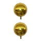 thumbnail image 2 of Bearachild Globos redondos, película de aluminio, superficie lisa, peso ligero, casa, globo, decoración de habitación, Kit, accesorios para Oro 2piezas, 2 of 6