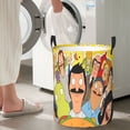 thumbnail image 6 of Bob'S Burgers Large Laundry Hamper Collapsible Laundry Basket With Handles, Tall Storage Basket For Blanket, Toys, Dirty Clothes In Living Room, Bedroom, Bathroom, Nursery, 6 of 7