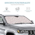 thumbnail image 2 of Bingfone Floral Car Windshield Sunshade,Sun Foldable Sun Shield Sun Visor for Car - Small, 2 of 8