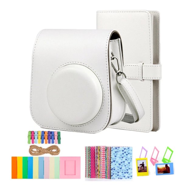 Funda de accesorios para cámara Fujifilm Instax Mini1198álbum de fotos 10810 Kuymtek marcos de fotos colgantes5 marcos de mesapegatinas de 20 piezas