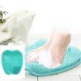 thumbnail image 1 of Shower Foot Scrubber Brush Cleaner Massager Exfoliating Massage Mats Dead Skin Massage Pad, 1 of 7
