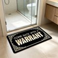 thumbnail image 4 of Ultra Thin Indoor Door Mat, Low-Profile Door Mat Indoor Entrance, Non Slip Rubber Backing Inside Doormat Washable Welcome Front Entryway Dirt Trapper Entry Mat, Grey, 4 of 6