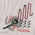 thumbnail image 2 of BSG T-Shirt Red Squadron Splatter Unisex Graphic Tee For Men & Women, 2 of 7