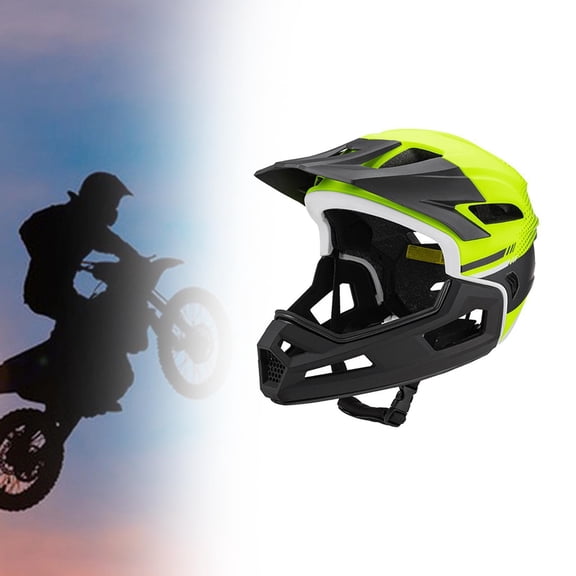 Casco de bicicleta Colamx Amarillo fluorescente con acolchado extraíble para hombre