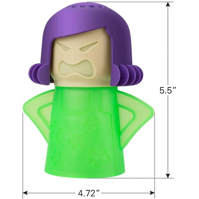 New Metro ANGRY MAMA MICROWAVE OVEN CLEANER, Steam Cleaner Doll