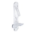 thumbnail image 1 of HUGFEGWE 50 Pcs Plastic Locking Shelf Pins 7.9mm, 5/8" Clear Plastic Locking Shelf Support Peg Clips for 7.9mm Diameter Peg Hole & 5/8 Inch Cabinet Shelf CJB91-55034, 1 of 9