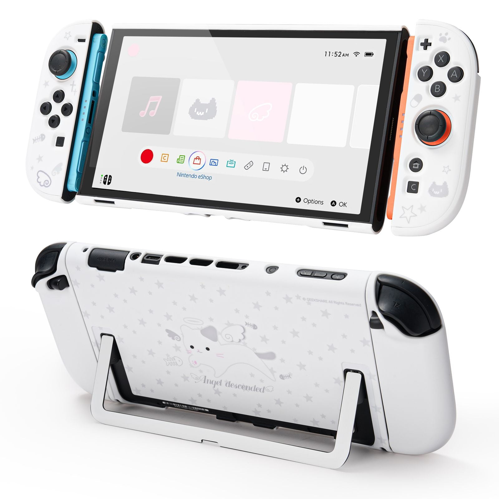 PowerA - Case for game console - slim - Go Yoshi - for Nintendo