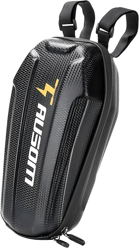 Ausom Electric Scooter Front Bag Waterproof Handlebar Storage Bag 9.84x5.91x3.15 Inches Portable Sports Outdoor E‑Scooter Accessory