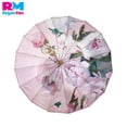 thumbnail image 4 of Sombrilla Paraguas Armazón Fibra Doble Capa Diseños Modernos rosa, 4 of 11
