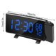 thumbnail image 2 of Rotación de 180 grados Proyección Despertador Temperatura Humedad Pantalla LED Pantalla Reloj digital Yuarrent EL3020-00B, 2 of 2
