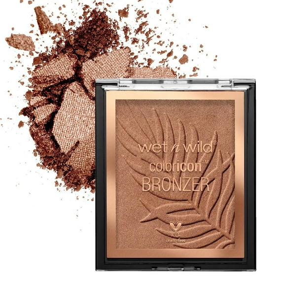 Wet n Wild Color Icon Bronzer, Blendable Bronzing Makeup, Sunset Striptease, For All Ages