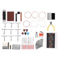 thumbnail image 2 of Guitar Repairing Tools Kit Professional Maintenance Bridge Pins Hex Wrench Files Accessories, 2 of 14