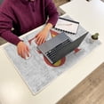 thumbnail image 3 of Sussexhome Large Mouse Pad for Desk - Cotton Mousepad for Desktop, Table, Office Desk Pad - Thin, Light, Portable Laptop Mat for Computer Mice - Machine Washable, Non-Slip, Foldable - 20" x 31.5", 3 of 8