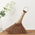 thumbnail image 5 of Light Brown Small Broom with Wooden Handle for Home Cleaning Multi Functional Straw Tool 7.8 inch, 5 of 7