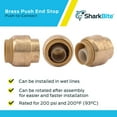 thumbnail image 5 of Sharkbite 1/2" Push To Connect Brass End Cap, 5 of 5