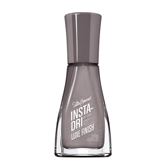 Sally Hansen Insta-Dri Nail Polish, Extrava-Grey, 0.31 fl oz, Quick Dry